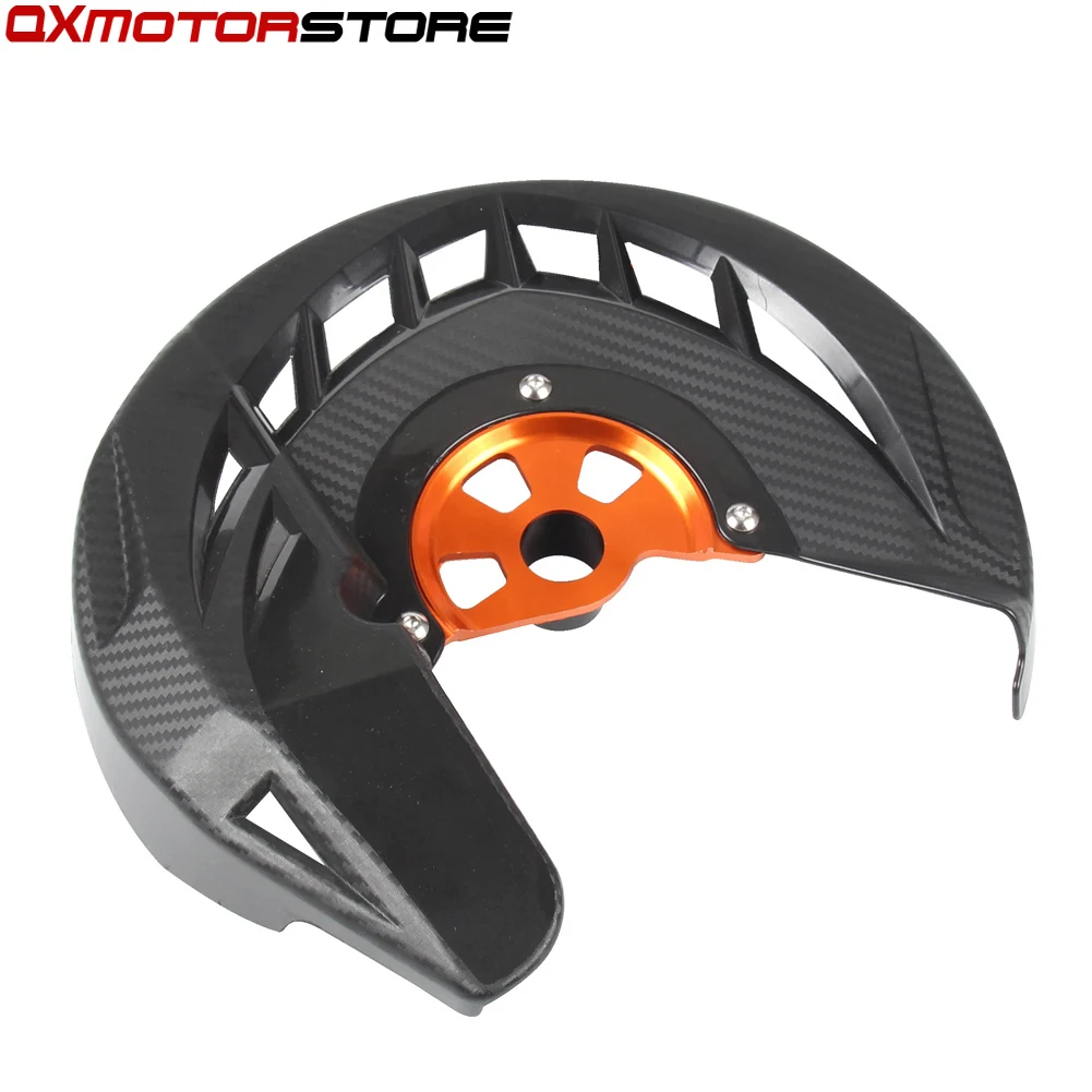 Motorcycle Front Brake Disc Rotor Guard Cover Protector Fit For SX SXF