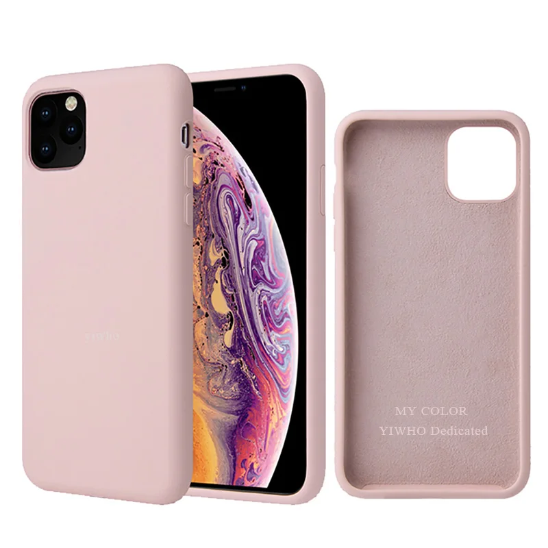 Case for IPhone 11 Pro Max Liquid Silicone Rubber Soft Cover for IPhone XI Xi Xir Explorer Phone Cases 7 8 6 Plus X Xs Xr Xsmax