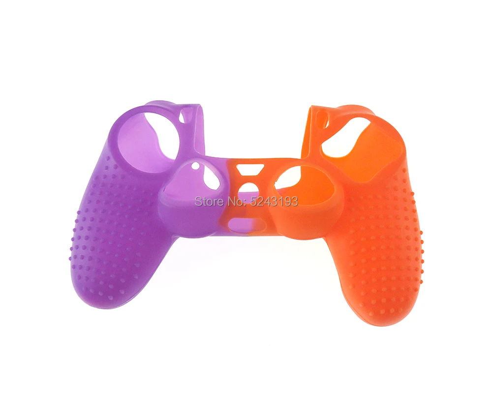 10 шт. силиконовый чехол для Dualshock 4 PS4 Pro тонкий чехол для контроллера и ручки для большого пальца для playstation 4 аксессуары для игр
