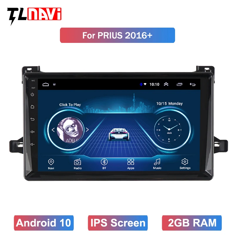 9 ''IPS 2.5D Android 10 автомобильный DVD-плеер для RAV4 Rav 4 2007 2008 2009 2010 2011 автомобильное