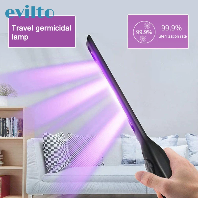 30Led УФ бактерицидная лампа портативная ультрафиолетовая дезинфекция для