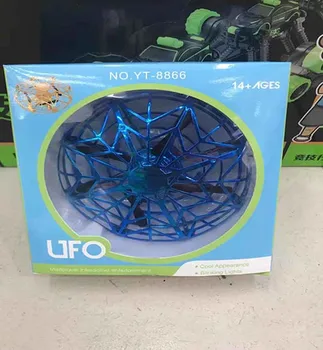 

Mini Drone UFO Toys Infrared Sensing Control Hand Flying Aircraft Anti-collision Hand-operated Quadcopter Induction Toy 2020