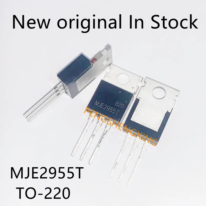 10 x MJE2955T 2955T COMPLEMENTARY SILICON POWER TRANSISTORS TO-220 