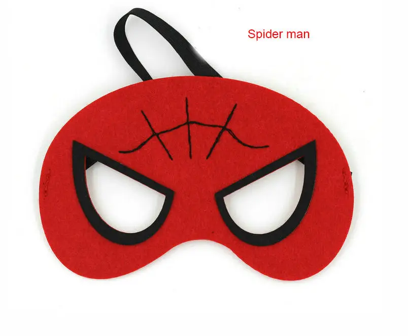 Cute Hero Eye Mask Kids Baby Boy Girl Toys Cool Decorate Heros Halloween Fancy Party Props Costume Masquerade Eye Mask