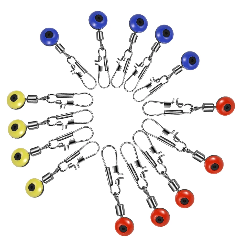 50/10PCS Fishing Float Bobber Stops Space Beans Swivel Connectors Wobbler Sea Fishing Saltwater Metal Plastic Tools Accessories