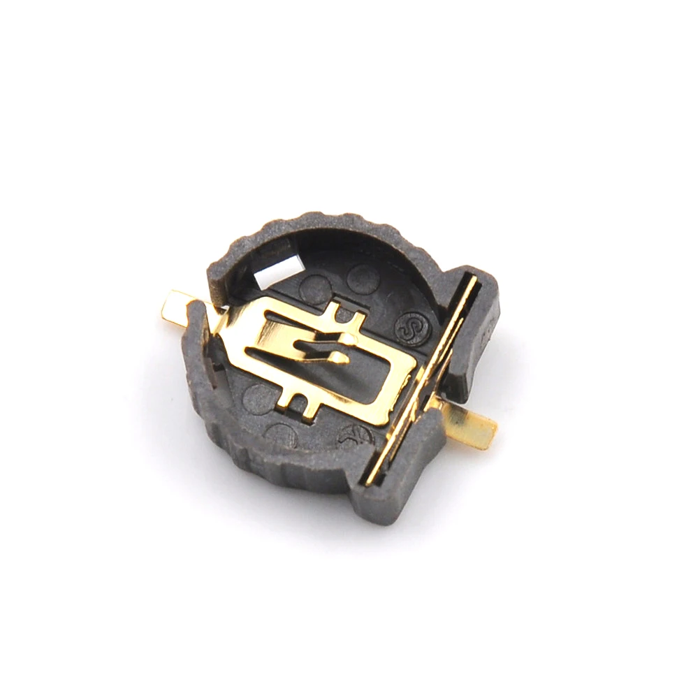 BS-1220-2 Battery Holder CR1220 Coin Cell Holders SMD 1220 Battery Socket Holder Case Batteries Boxes 5pcs/set