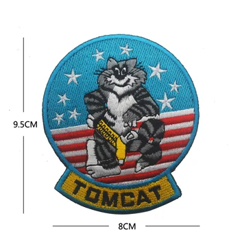 F-14 TOMCAT NAVY PATCH MILITARY TOMCAT US Fighter Squadron Jacket Shoulder Patch Badge