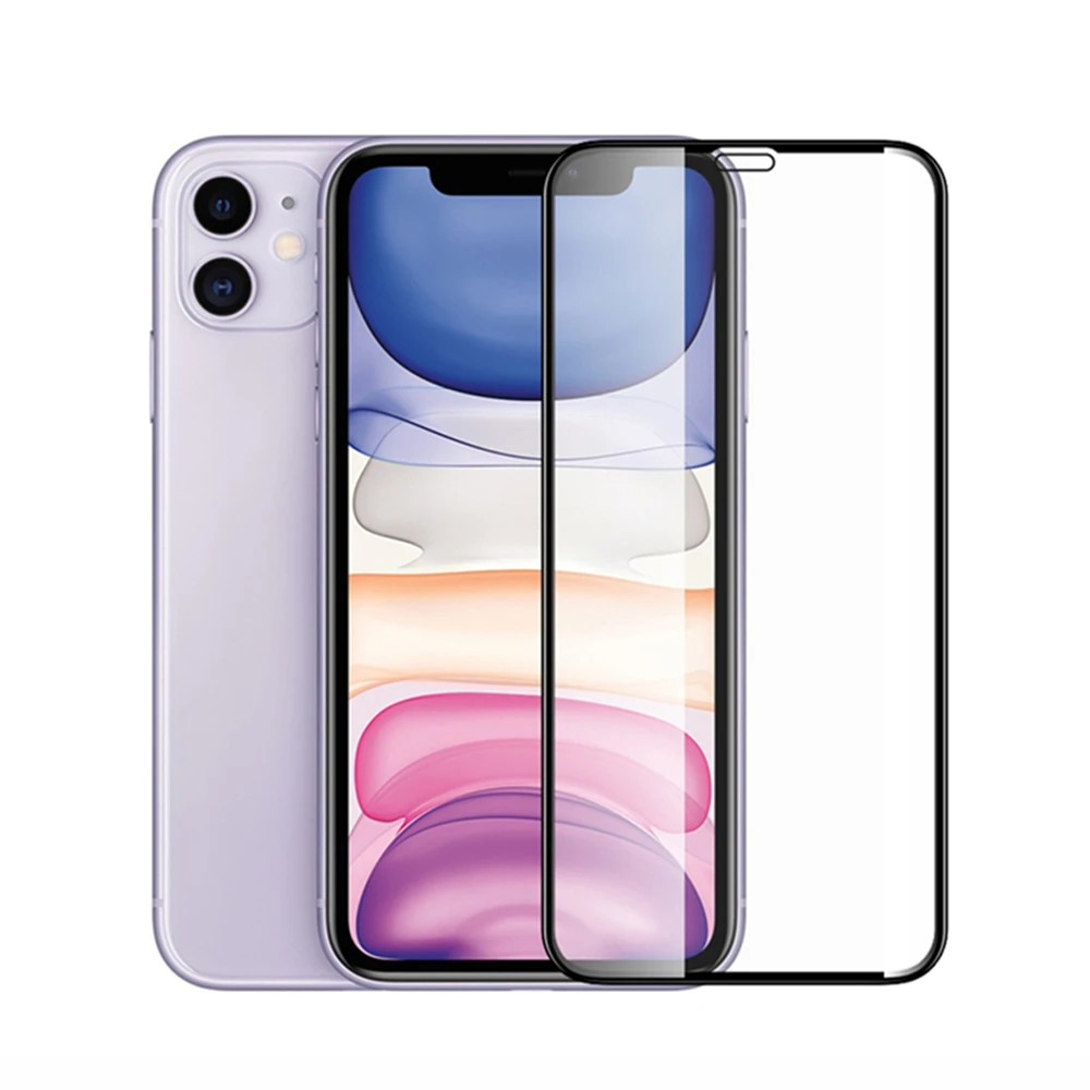 Закаленное стекло Vothoon для iphone 12 Pro Mini 11 Max XR XS полное покрытие экрана защитное