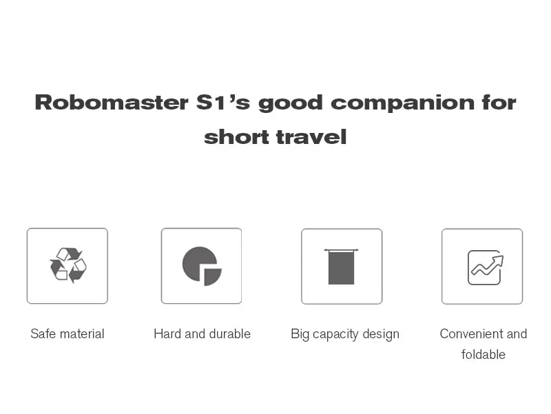 STARTRC для DJI RoboMaster S1 робот чемодан чехол для хранения Сумка водонепроницаемая сумка для хранения DJI RoboMaster S1 аксессуары