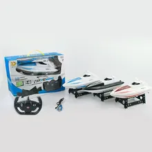 Рыба на радиоуправлении 2,4 г шестиканальный мини-радиоуправляемый светодиодный катер на дальних дистанциях с дистанционным управлением подводные лодки корабль детские научные игрушки для экспериментов