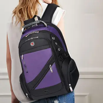 

Backpack Travel Bag 17 Inches Beautifully Sports Backpack Oxford Cloth Suitcase 35L Outdoor