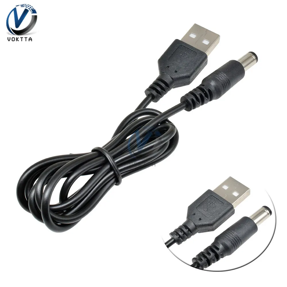 USB 2 0 к разъему питания постоянного тока кабель адаптера 5 мм x стандарту линии