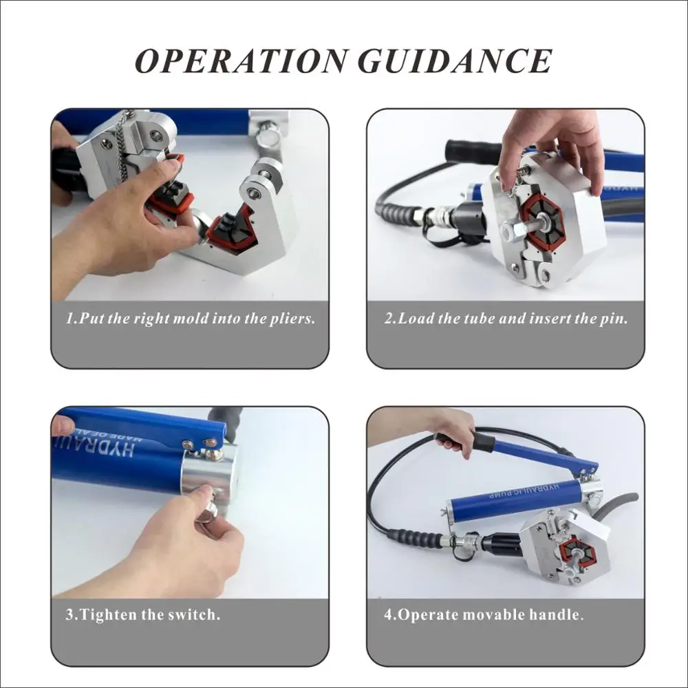 Pneumatic Hose Crimping Tool