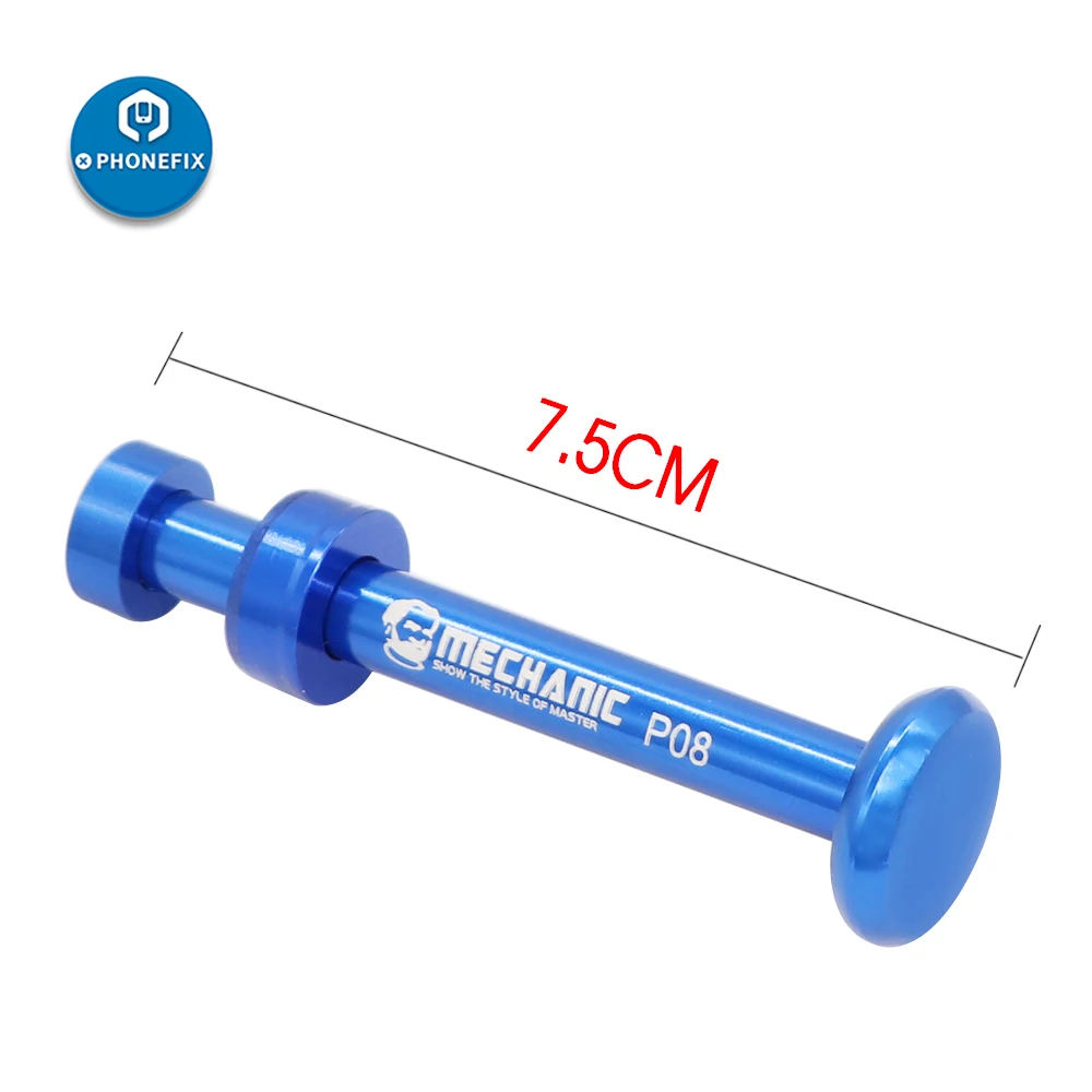 Mechanic BGA Solder Paste Flux Booster Aluminum Alloy Tube Piston Propulsion Tools Manual Syringe Mate Plunger Dispenser | Инструменты
