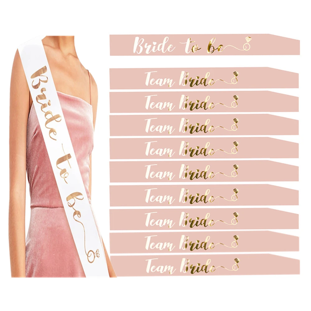 Sash and Team Bride Sash 