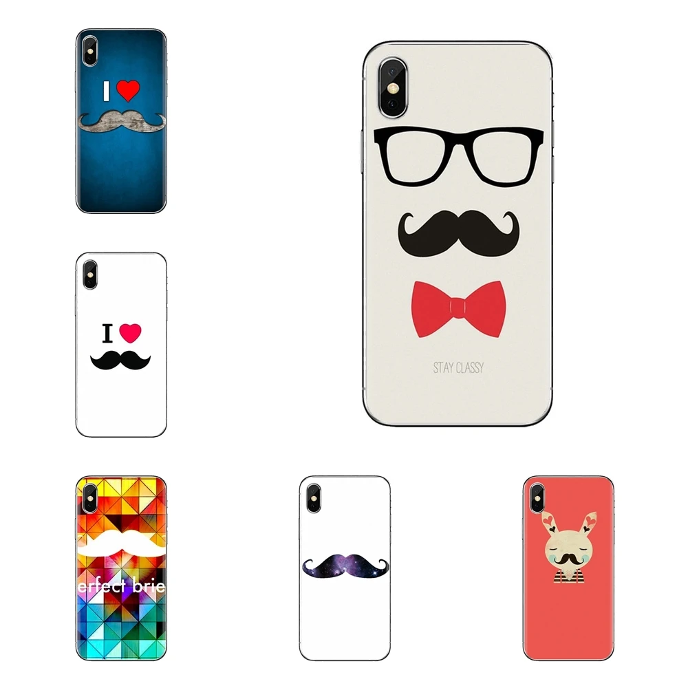 For Huawei P Smart Y6 P8 P9 P10 Plus Nova P20 Lite Pro Mini 2017 SLA-L02 SLA-L22 2i Phone Cases Moustache beard ustache mustache |