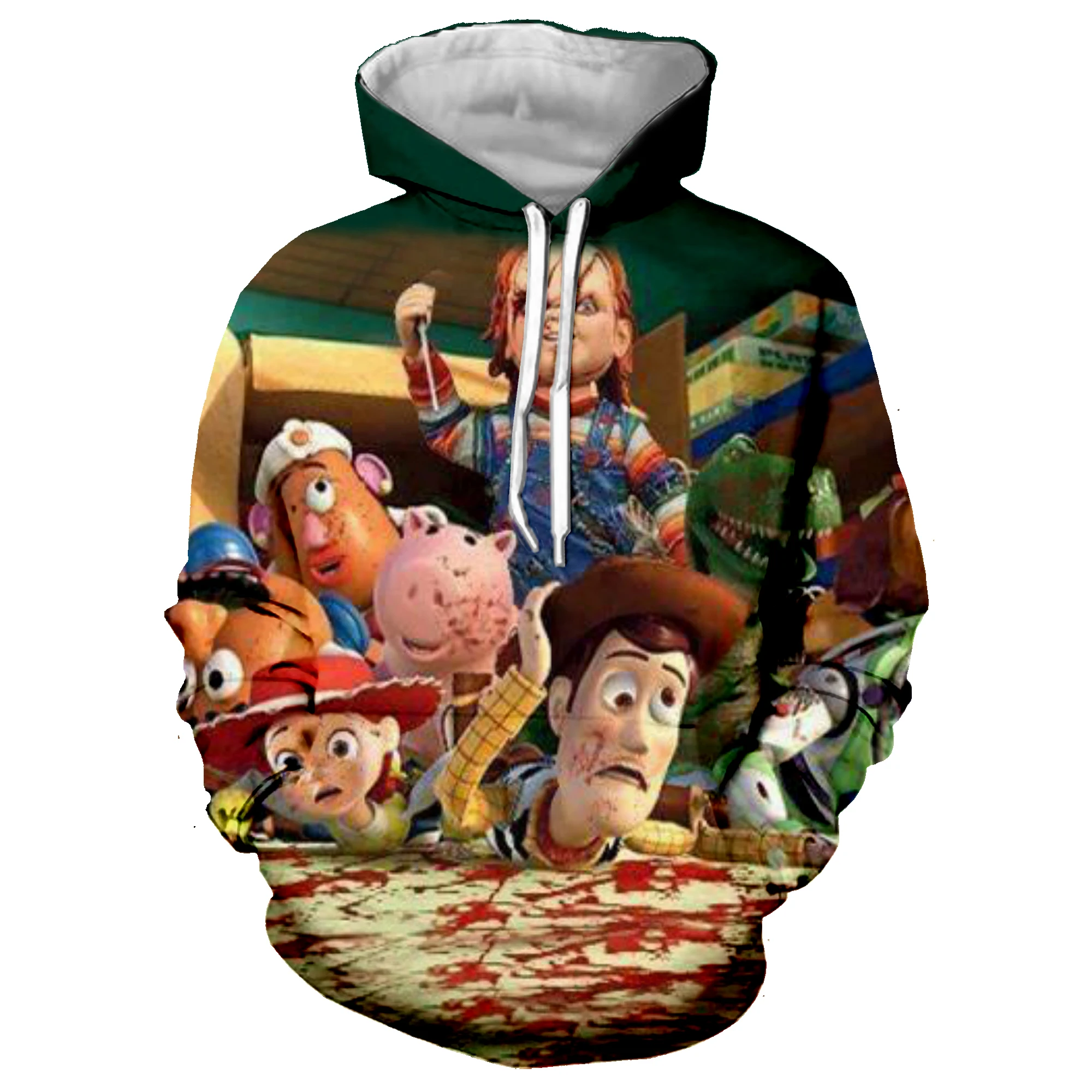 Toy Story 01 New Chucky in Toy Story 4 Sweatshirts Men Hoodies 3D Printing Hoodie Hip Hop Male Casual Funny Tracksuits Clothes Harajuku Tops - Цвет: Toy Story 01