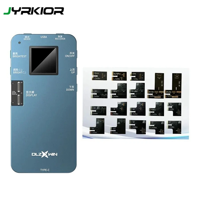DL S300 19 в 1 Многофункциональный 3D сенсорный/True Tone/ЖК-экран тестер для iPhone 6-12 mini/12 Pro