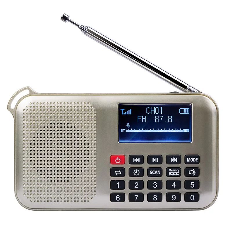 

Mini Solar Power Speaker Mp3 Audio Music Player with Led Emergency Light