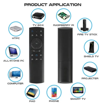 

Motion Sensing 2.4G Bluetooth 5.0 Easy Operate Remote Controller Accessory PC Air Mouse Battery Powered For Fire Shiled TV