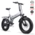 MX21 Складной Электрический Велосипед 500W 4.0 Fat Tire Мужской женский Ebike 48v Горный Велосипед Городской Взрослый Велосипед Snow Beach Cruiser Bike