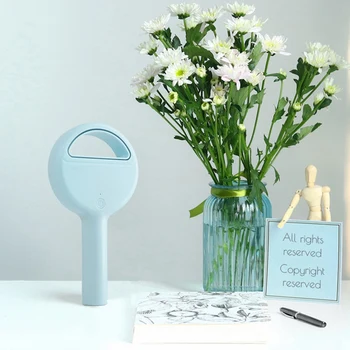 

Personal Fan Handheld Bladeless Fan Cooler Rechargeable Electric Fan Wireless Desktop Fan For Home Office Travel Camping Hiking