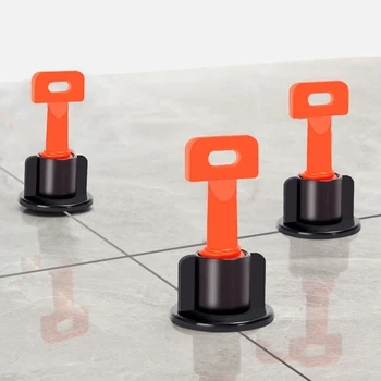 

30pcs Level Wedges Leveling System for Flooring Wall Tile Carrelage Leveling System Spacers Leveler Locator Plier