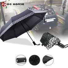 1 шт мужские водонепроницаемые полностью автоматические брелка для складного автомобильного мини логотип дождь зонтик для MINI Cooper R50 R53 R55 R56 R57 R58 R59 R60 R61F54 F55 F56 F57 F60