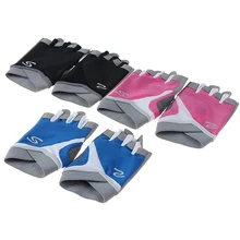 1 пара тяжелой атлетики фитнес перчатки с запястья обертывания анти-скольжение полная защита ладони тренажерный зал тренировки перчатки силового подъема оборудования