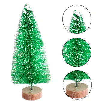

Snow Christmas Tree Frost Living room Xmas Party Ornament Decor 40 Pcs
