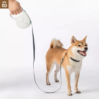 

Youpin 5M Retractable Dog Leash Automatic Flexible Dog Puppy Cat Traction Rope Belt Dog Leash for Small Medium Dogs Pet Products