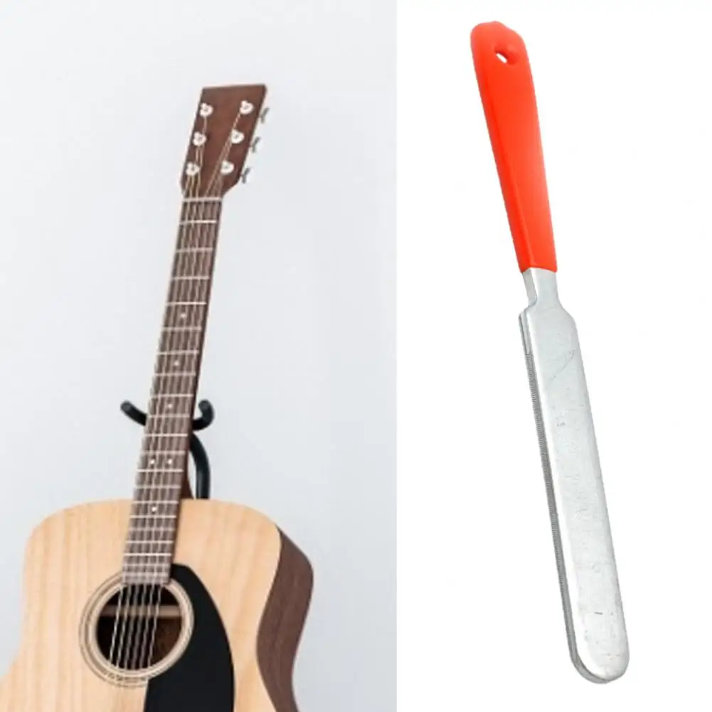 Anti-rust Metal Guitar Fret Crowning File for Repair Slotting Files guitar repair tool