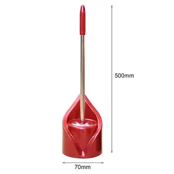 

Household Toilet Bathroom Cleaning Brush Anti-Slip Handle WC Toilet Brush LS