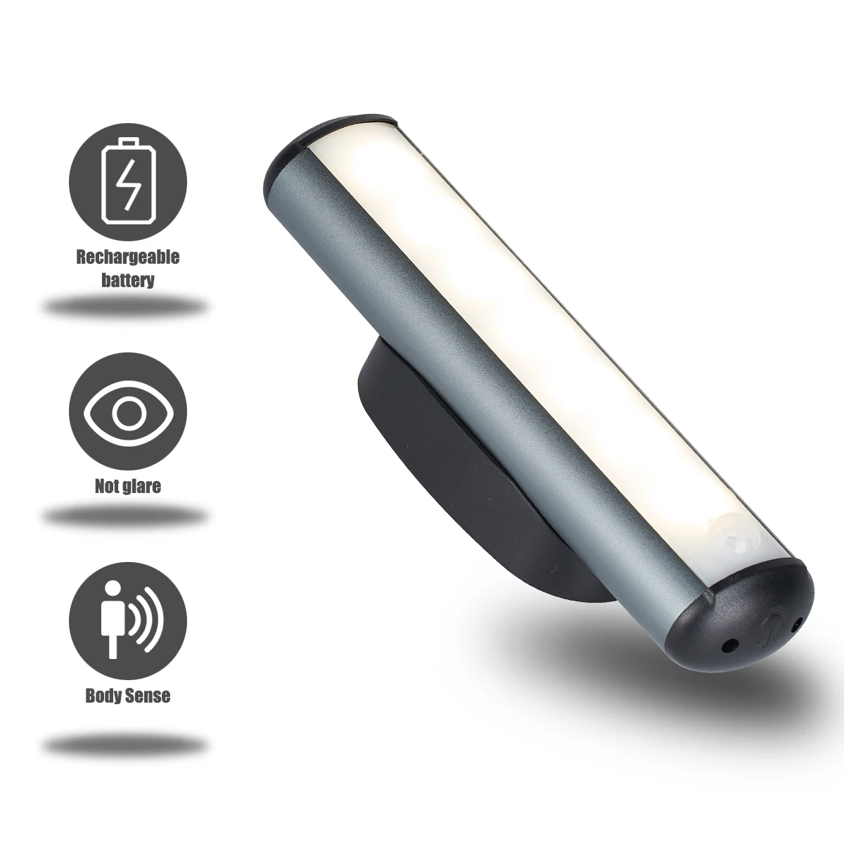 Светодиодная подсветка под шкаф USB зарядка беспроводной затемняемый сенсорный