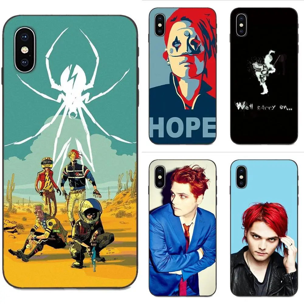 TPU Чехлы 2018 Gerard Way My Che mi cal Romance Mcr для Xiaomi x Max Note 2 2S 3 5X6 6X8 9 SE A1 A2 Lite Play Pro F1|Бамперы| |