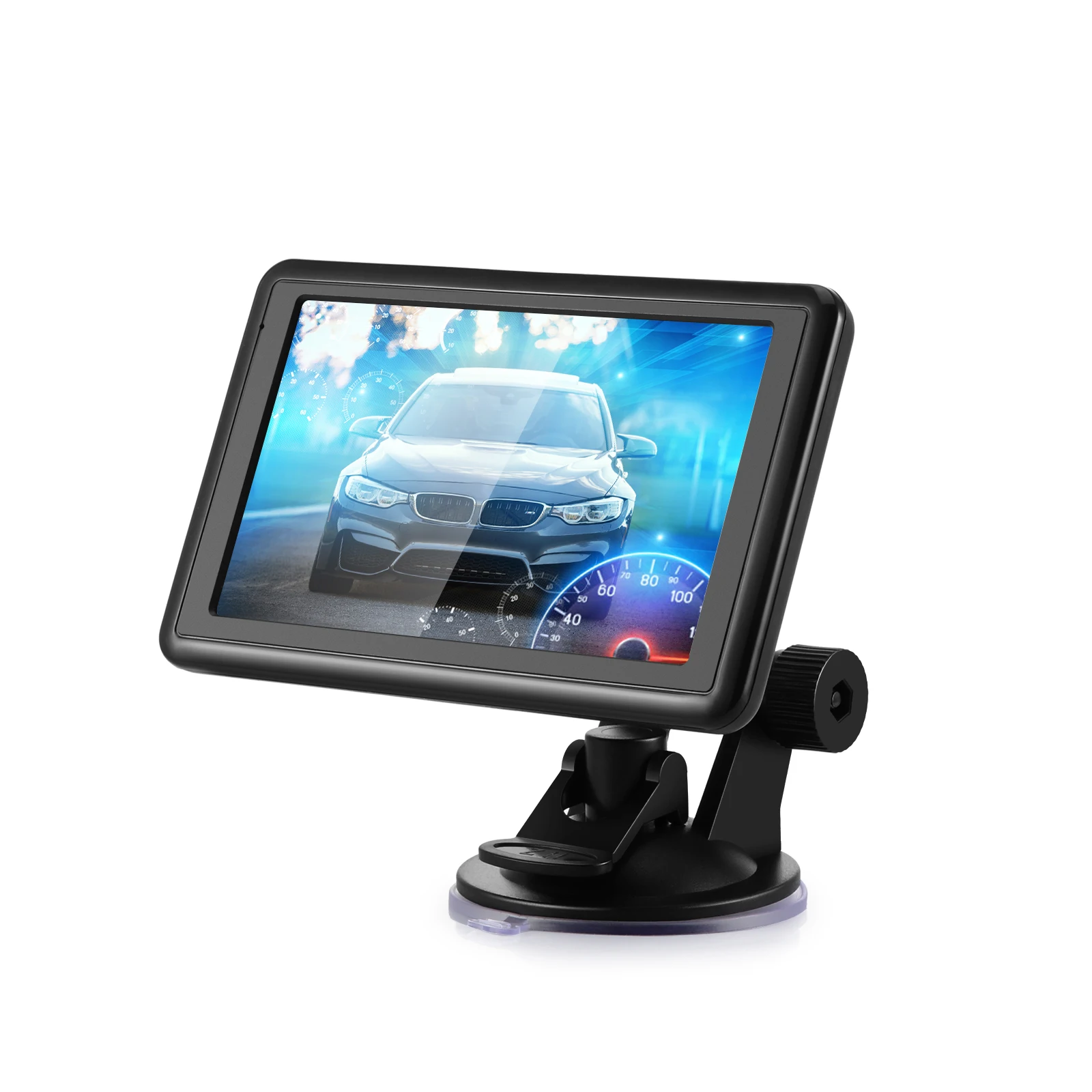 Новинка 2020 5-дюймовый HD FM Bluetooth Автомобильный GPS-навигатор новейшая Карта Европы