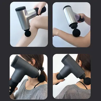 

Pain Relief Tissue Massage Gun Muscle Massager Muscle Pain Management after Training Exercising Body Relaxation Slimming Shapin