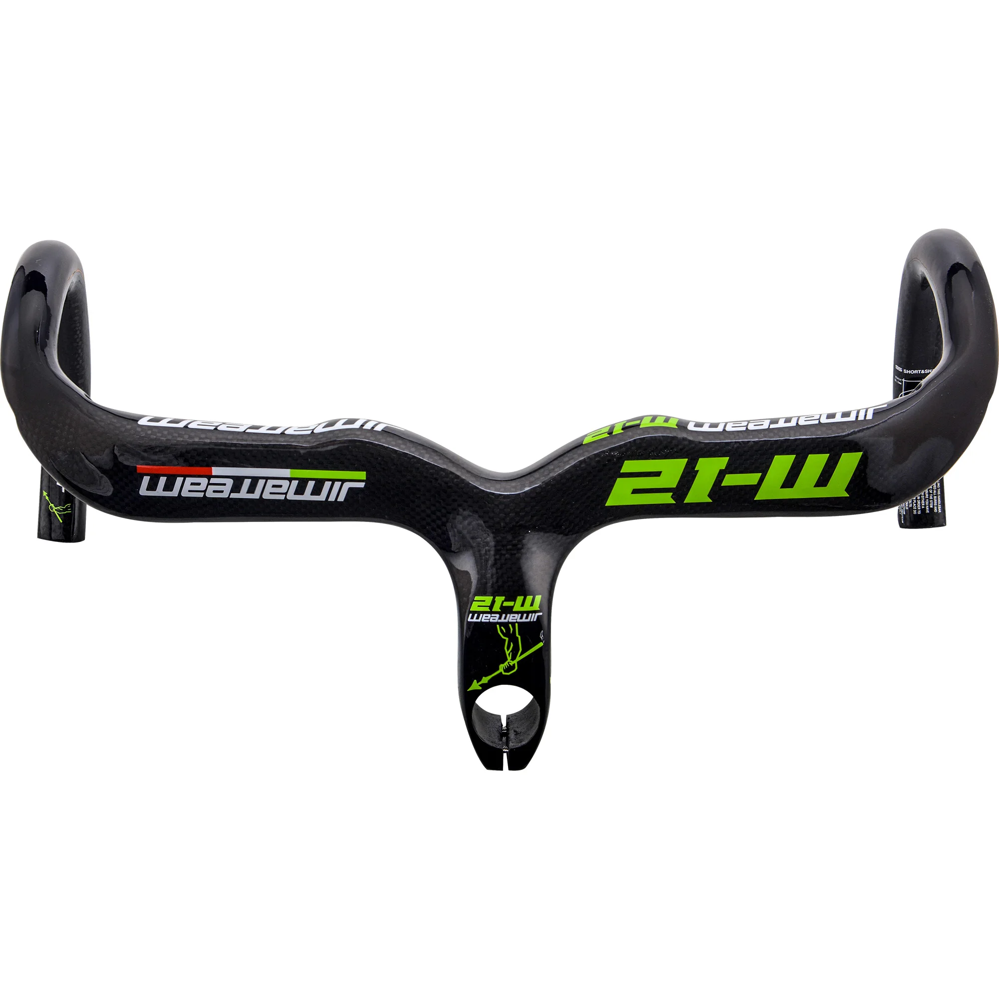 Carbon Handlebar Road Jimiateam Bicycle Handlebar Integrated Handlebar
