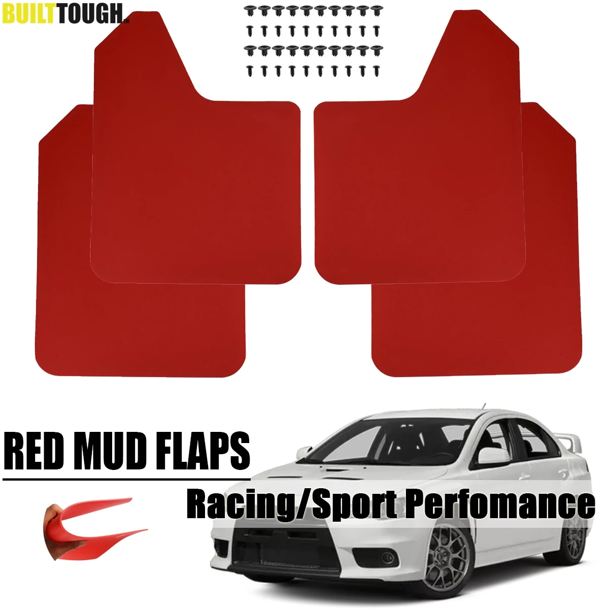 Брызговики для Mitsubishi lancer Evolution EVO X 4 5 6 7 8 9 ix Outlander Sport WRC Mirage|Грязезащита| |