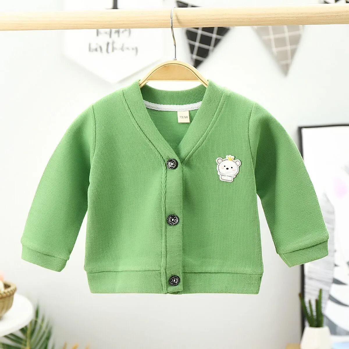 Autumn Baby Long Sleeve Sweater Coats Newborn Infant Knitwear Jackets Kids Boys Girls Sweaters Cardigan Clothing