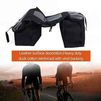 

15*5.1*11.3inches Motorcycle Bag Reinforced at all stress points Durable