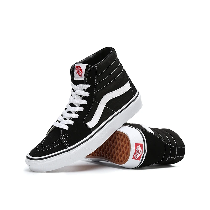VANS SK8-HI обувь для скейтбординга унисекс классические черные высокие Удобные Модные парусиновые туфли уличный стиль VN000D5IB8C