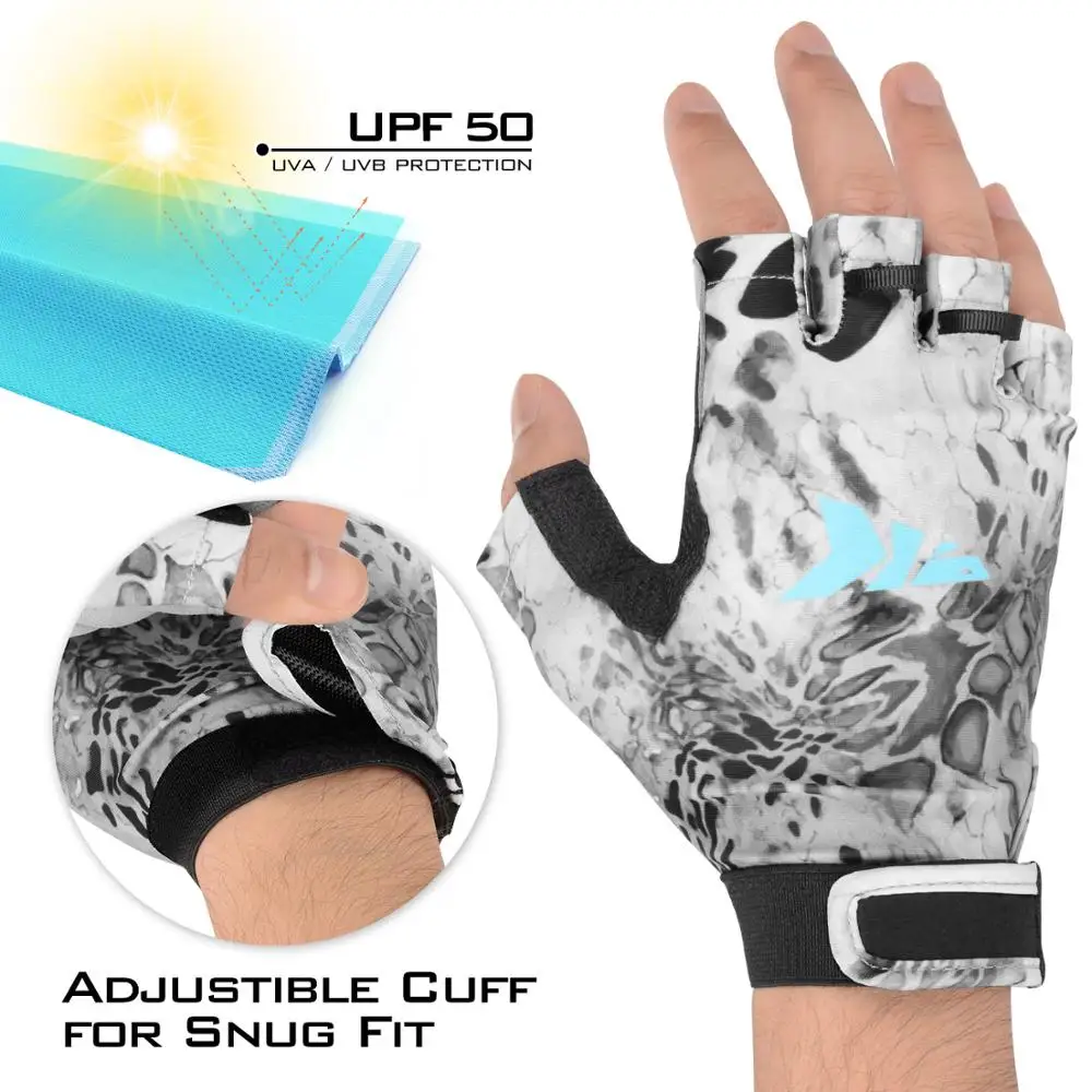 KastKing Gill Raker Gloves UPF50+ Fishing Handling Gloves UV Sun Protection For Men Or Women For Fishing Outdoor fishing gloves
