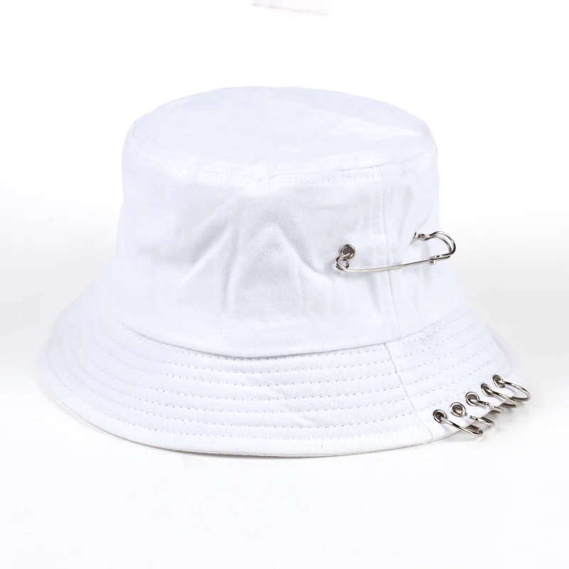 Sombrero De Pesca стимпанк крутые Твердые железные булавки кольца Панама шляпа кепки для унисекс для женщин и мужчин Хлопковые шляпы для рыбаков Czapka Rybaka