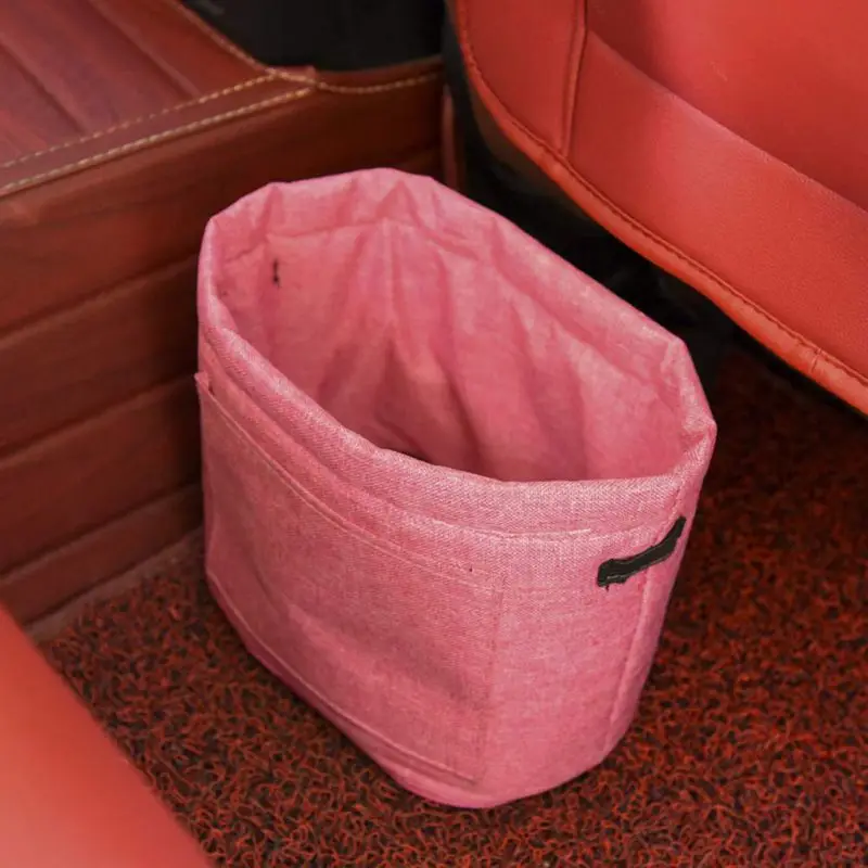 Multifunctional Portable Environmental Protection Car Garbage Oxford Fabric Thickening Car Storage Bag trash can