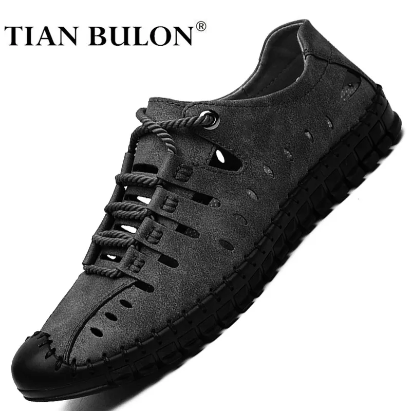 

Men Casual Shoes Leather Fashion Men Sneakers Handmade Breathable Summer Man Shoes Lightweight Mens Loafers Moccasins Footwear