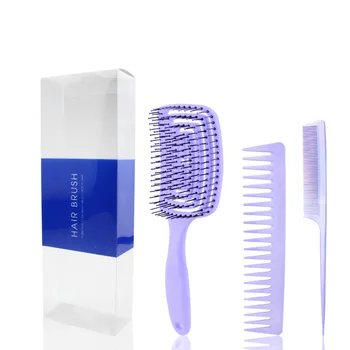 

Detangling Brush Hair Detangler Brush for Curly Hair Wet Thick Kinky Hair Adjust Hair Brush Scalp Massage Detangle Hairbrush