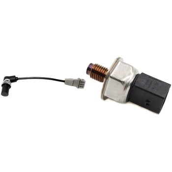 

1pcs Fuel Rail High Pressure Sensor & 1pcs Crankshaft Position Sensor for Mercedes-Benz Kia Carnival Sedona Bongo 3 J3