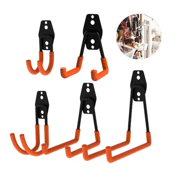 

5PCS Hook Orange Warehouse Storage Tool Hook Screw Mounting #SW