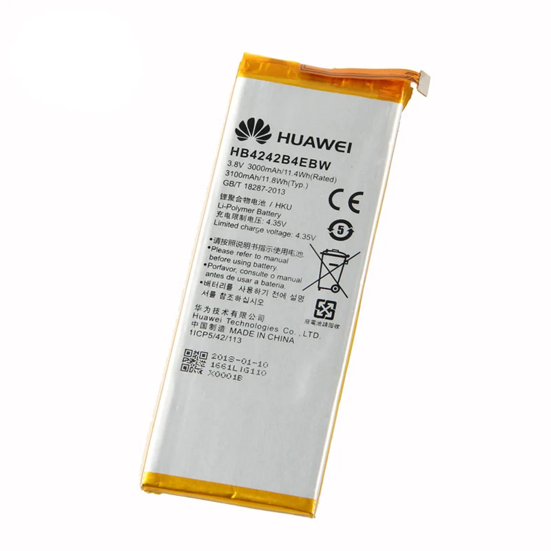 Оригинальный аккумулятор HB4242B4EBW для Huawei honor 4X 6 che2 l11 H60 L01 L02 L11 3000 мАч|battery for huawei|huawei